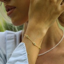 Naloži sliko v pregledovalnik galerije, Evil eye zapestnica x TAJDA