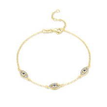 Naloži sliko v pregledovalnik galerije, Evil eye zapestnica x TAJDA