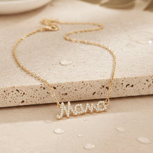 Load image into Gallery viewer, Sparkling mama necklace