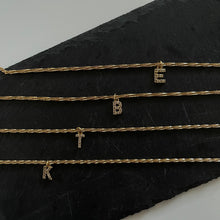 Load image into Gallery viewer, Initial necklace