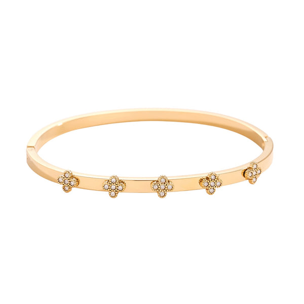 Clover bangle