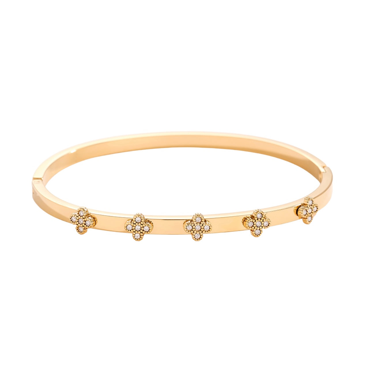 Clover bangle