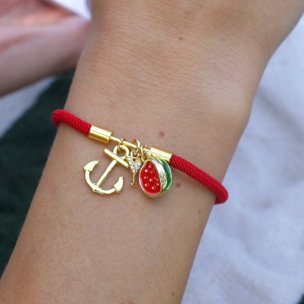 Watermelon bracelet
