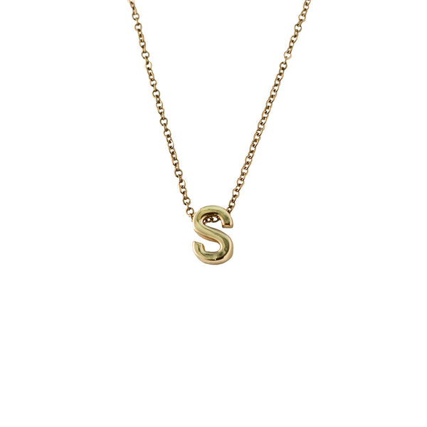 Mini letter necklace