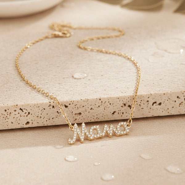 Sparkling mama verižica